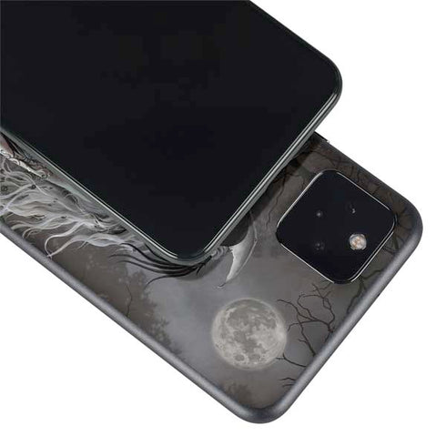 Gothic Princess with Silver Dragon by Nene Thomas Google Pixel 5a Skin